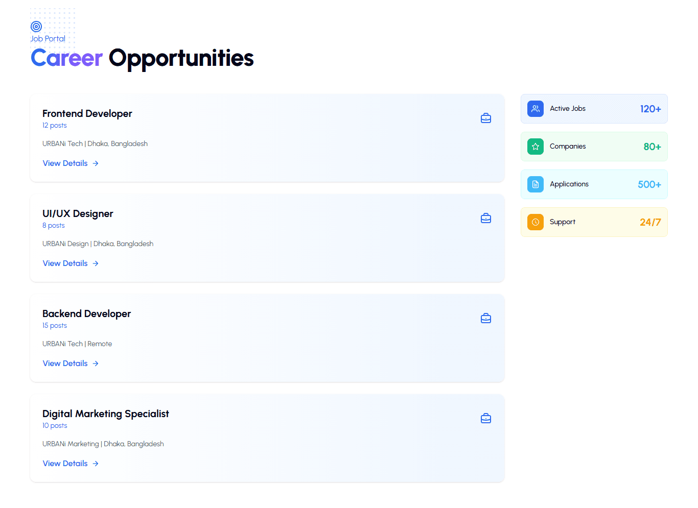 URBANi - Full Stack Platform for Managing Public Infrastructure Issues screenshot 5